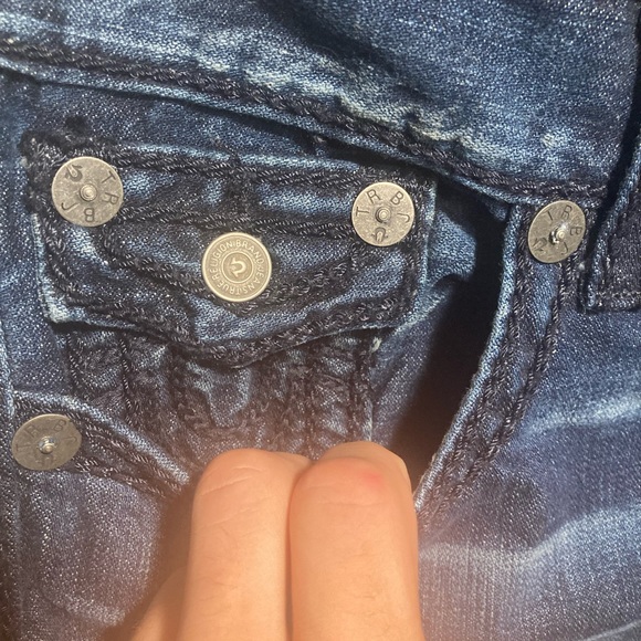 Rare! Made in USA 🇺🇸 Ricky Ropestitch True Religion size 32x33 - Picture 5 of 14